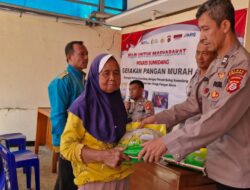Polsek Sukasari Polres Sumedang Gelar Gerakan Pangan Murah, Ringankan Beban Masyarakat