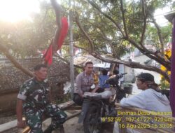 Silaturahmi Kamtias Guna Mewujudkan Situasi Kondusip,diwilayah hukum polres sumedang polsek sukasari khususnya desa sukasari
