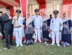 Raih Prestasi Membanggakan. Kepala Desa Muara Bakti, H. Asmawi Dapat Penghargaan