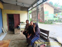 Bhabinkamtibmas Desa Sukamukti Aipda Agus Sukmana melaksanakan giat Sambang/ silaturahmi kamtibmas ke warga masyarakat.