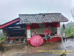 Bhabinkamtibmas Desa Sukamukti Aipda Agus Sukmana Laksanakan Silaturahmi Kamtibmas dan Dumas Keliling dalam Rangka BEYOND TRUST PRESISI.