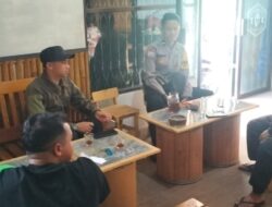 Bhabinkamtibmas Desa Genteng Melaksanakan Giat Sambang Dan Silaturahmi Kepada Warga masyarakat