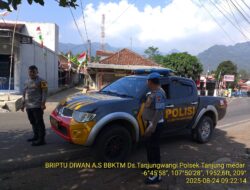 Kegiatan KRYD siang hari oleh Polsek Tanjungmedar Upaya Mencegah C3 di Wilayah hukum Kecamatan Tanjungmedar