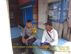Briptu Diwan Ahmad sambangi Warga masyarakat