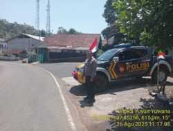 Antisipasi terjadinya C3 (Curas,Curat, dan Curanmor) Polsek Tanjungmedar Polres Sumedang Polda Jabar melaksanakan KRYD siang hari