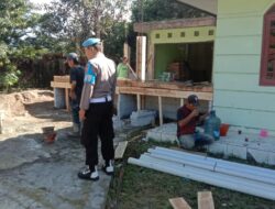 Monitoring dan Pengawasan Pembangunan Dapur MBG oleh Polsek Tanjungmedar