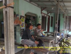 Briptu Diwan Ahmad sambangi Warga masyarakat