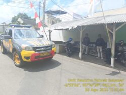 Kapolsek Sukasari Beserta Kanit Samapta Polsek Sukasari Memberikan Himbauan Kamtibmas Sebagai Langkah Preventif demi terciptanya Situasi yang Kondusif