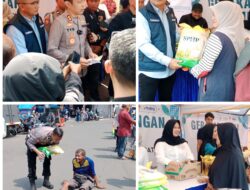 Polres Sumedang Gelar Gerakan Pangan Murah, Ringankan Beban Masyarakat