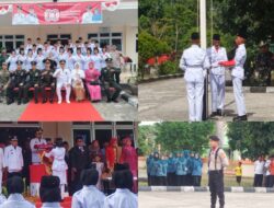Penuh Momen Upacara HUT RI Ke 80 Kecamatan Belida Darat Sukses di Laksanakan