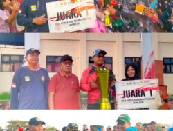 Pemdes Kedung pengawas Sukses Gelar Pertandingan Sepak Bola Antar RW