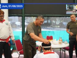 Bentuk Postur Prajurit TNI AD Jago Bela Diri, Dankodiklatad Resmikan Cabang Khusus Merpati Putih