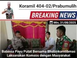 Babinsa Payu Putat Bersama Bhabinkamtibmas Laksanakan Komsos dengan Masyarakat