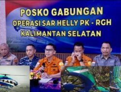 Tim SAR Temukan Helikopter Hilang Kontak di Hutan Mantewe Tanbu Kalsel Korban Dievakuasi