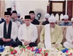 Bupati Tanah Bumbu hadiri Maulid Nabi Muhammad SAW di Masjid Darul Falah.