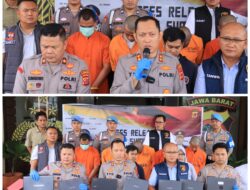 Polres Sumedang Ringkus Komplotan Spesialis Pembobol Sekolah