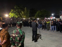 Sinergi TNI – Polri, Ormas, dan Warga  Tarumajaya Perkuat Keamanan Wilayah Perbatasan