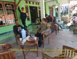 Silaturahmi Kamtibmas guna Mewujudkan Situasi Kondusip,diwilayah Hukum Polres Sumedang Polsek Sukasari Khususnya Sindangsari