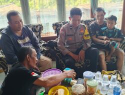 Bhabinkamtibmas Desa Genteng Melaksanakan Giat Sambang Dan Silaturahmi Kepada Warga masyarakat