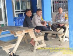 Aipda Dani Santika melaksanakan sambang/silatrahmi Kamtibmas dan dumas keliling dalam rangka BEYOND TRUST PRESISI di wilayah Kec. Tanjungmedar
