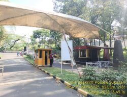 Kapolsek Sukasari Beserta Kanit Samapta Polsek Sukasari Memberikan Himbauan Kamtibmas Sebagai Langkah Preventif demi Terciptanya Situasi Kondusif