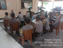 Analisa DAM Evaluasi Rutin dilakukan oleh Polsek Cimalaka guna Meningkatkan Performa Pelayanan Kepada Masyarakat