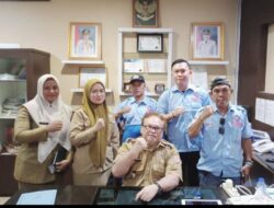 DPC KSPSI BANYUASIN Mengadakan audensi ke Disnaker Kab. Banyuasin.