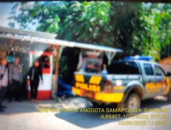 Langkah Preventif dilaksanakan Unit Samapta Sebagai Upaya Menjaga Situasi Kamtibmas yang Kondusif Pada Siang hari di Kec Sukasari