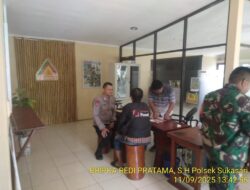 Kapolsek Sukasari Beserta Kanit Samapta Polsek Sukasari Memberikan Himbauan Kamtibmas Sebagai Langkah Preventif demi Terciptanya Situasi yang Kondusif 