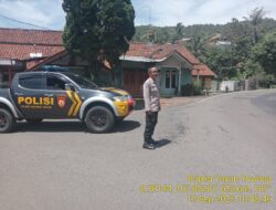 Antisipasi terjadinya C3 (Curas,Curat, dan Curanmor) Polsek Tanjungmedar Polres Sumedang Polda Jabar melaksanakan KRYD siang hari