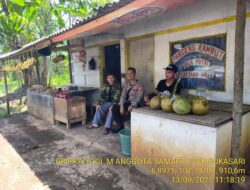 Langkah Preventif di Laksanakan Unit Samapta Sebagai Upaya Menjaga Situasi Kamtibmas Yang Kondusif Pada Siang hari di Wilayah Kec Sukasari