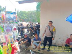 Bhabinkamtibmas Desa Sukamukti Aipda Agus Sukmana Laksanakan Silaturahmi Kamtibmas dan Dumas Keliling dalam Rangka BEYOND TRUST PRESISI.