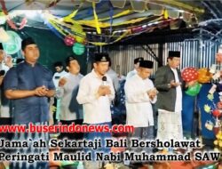Sekartaji Bali Bersholawat Peringati Maulid Nabi Muhammad SAW 1447H.
