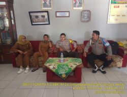 Briptu Diwan Ahmad melaksanakan sambang/silatrahmi Kamtibmas dan dumas keliling dalam rangka BEYOND TRUST PRESISI