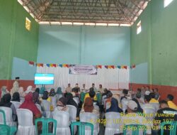 Bhabinkamtibmas Desa Kamal Hadiri MusrenbangDes di Desa Sukatani