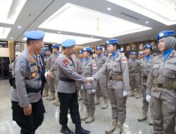 Kapolri Lepas Satgas FPU 7 MINUSCA dalam Misi Perdamaian PBB di Afrika Tengah