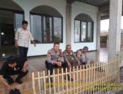 Kapolsek Sukasari Beserta Kanit Samapta Polsek Sukasari  Memberikan Himbauan Kamtibmas Sebagai Langkah Preventif demi terciptanya Situasi Kondusif
