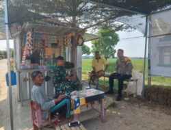 Bhabinkamtibmas dan Babinsa Muktiwari Lakukan Komunikasi Sosial dengan Warga Perumahan Abdi Negara Residence