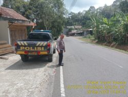 Antisipasi terjadinya C3 (Curas,Curat, dan Curanmor) Polsek Tanjungmedar Polres Sumedang Polda Jabar melaksanakan KRYD siang hari