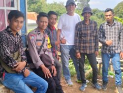 Bhabinkamtibmas Desa Genteng Melaksanakan Giat Sambang Dan Silaturahmi Kepada Warga masyarakat