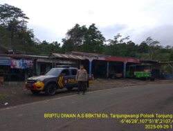 Kegiatan KRYD siang hari oleh Polsek Tanjungmedar Upaya Mencegah C3 di Wilayah hukum Kecamatan Tanjungmedar