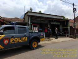 Kapolsek Sukasari Beserta Kanit Samapta Polsek Sukasari Memberikan Himbauan Kamtibmas Sebagai Langkah Preventif Demi terciptanya Situasi Kamtibmas yang Kodusif 