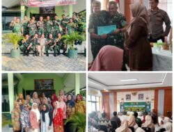 Lepas Sambut Danramil Koramil 1009/Tomo, Wujudkan Sinergi dan Pengabdian