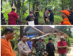 Kapolsek Buahdua Bersama Unsur Forkopimca dan BPBD Kabupaten Sumedang pimpin pencarian orang hilang di hutan lereng Gunung Tampomas