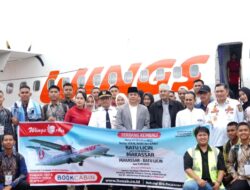 Rute Penerbangan Perdana Tanah Bumbu Batulicin-Makassar Tiket Langsung Ludes.