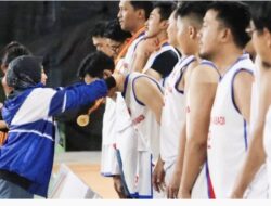 Bupati Tanbu Melalui Sekda Tutup Kejurkab Basket Tanah Bumbu 2025.