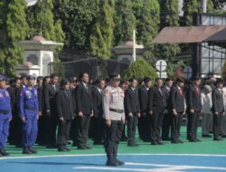 Pelaksanaan Upacara Peringatan Hari Kesaktian Pancasila di Polres Sumedang