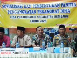 Sosialisasi dan Pembentukan Panitia Pengangkatan Perangkat Desa Punjulharjo Berlangsung Kondusif