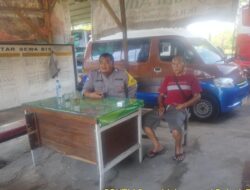 Bhabinkamtibmas Desa Mekarwangi Laksanakan Giat Sambang Dan Silaturahmi ke Desa binaan.