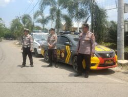 Langkah Preventif dilaksanakan Samapta Polsek Tomo Sebagai upaya menjaga situasi Kamtibmas yang Kondusif
